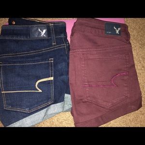2 American Eagle Shorts